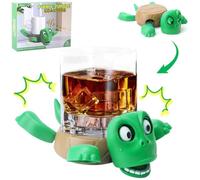 Dessous De Verre Imprimé en Forme De Tortue,Créative Turtle Coaster avec Une Expression Drôle,Lorsque Vous Mettez Un Verre sur Le Dos de la Tortue, Cela Fait Une Expression Amusante