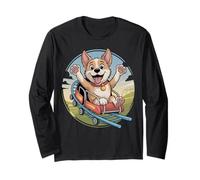 Dessous-de-Verre Labrador drôle Chien Meme Happy Ride Manche Longue