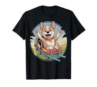 Dessous-de-Verre Labrador drôle Chien Meme Happy Ride T-Shirt