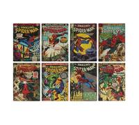 Dessous-de-verre - Paladone - Spiderman - Lot de 8 - Licence officielle - Décoration enfantine