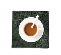 Dessous de verre portables en marbre, ensemble de tapis de tasse en pierre, support de boisson esthétique moderne, matériau de qualité supérieure, accessoire de bar, décoration de cuisine avec design