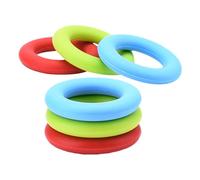 Dessous de verre pour bureau - 6 sous-verres ronds antidérapants et réutilisables - Tapis rond en silicone - Pour table de bureau à café, pique-nique, Thanksgiving, fête, anniversaire, chambre, école