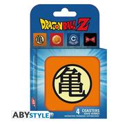 Dessous de verre (set) - ABYstyle - Dragon Ball Symboles - Set de 4 - Bleu
