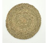 Dessous De Verre Tissés À La Main en Feuilles De Maïs Et Herbe d'eau Naturelle Japonaise, Coussinets Isolants, Tapis De Style Occidental
