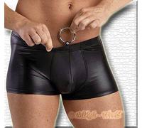 Dessous - Pantalons Lift Wetlook Brillants / Shorts Noirs