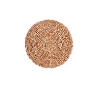 Dessous plat en jonc de mer 25 cm - Table Passion - Marron - Fibre Naturelle