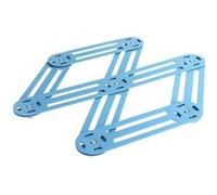 Platerie de service GENERIQUE Dessous plat vintage extensible bleu roger orfevre 864307