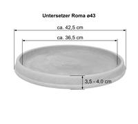 Dessous Roma Léger & Résistant au Gel Ø 26 - 63 CM de Haute Qualité Plastique