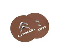 Dessous Verre Voiture pour Citroen C1 C2 C3 C4 C5, Voiture Coaster Cup Holder Tapis Gobelets Voiture Gobelet Dessous,C-2 Pieces