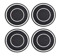 Dessous Verre Voiture pour VW Golf 8 MK8 GTI GTE GTD R 2020 2021 2022 2023 2024, Voiture Coaster Cup Holder Tapis Gobelets Voiture Gobelet Dessous,B- 4 Pieces