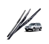 D'essuie-glace Pour X-Trail T30 2000 2001 2002 2003 2004 2005 2006 2007 Ensemble D'essuie-glace Avant Et Arrière Pour Pare-brise Et Vitres 24"+16"+17" Essuie-Glaces