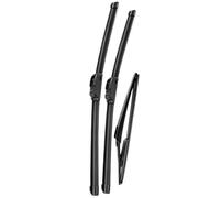 d'Essuie-Glace Retrofit Pour Dacia Pour Logan MK2 MCV 2013-2015 Balais D'essuie-glace Avant Arrière 22"+20"+12" Brosse de brise pare-brise