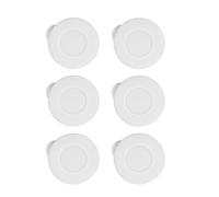 Dessus de bouteilles de lait en Silicone polyvalents, 6 accessoires pour boissons, couvercle étanche adapté bouchons d ' utilisation de bouteilles de lait