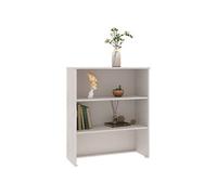 Dessus de buffet HAMAR Blanc 85x35x100 cm Bois de pin massif