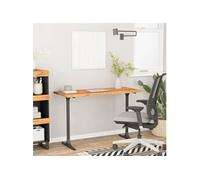 Dessus de bureau 120x50x2,5 cm rectangulaire bois massif acacia 370166