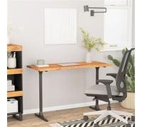 vidaXL Dessus de bureau rectangulaire 120x60x2,5 cm en bois massif acacia