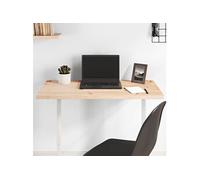 Dessus de bureau 80x40x2,5 cm bois massif de pin