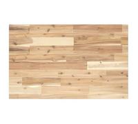 vidaXL Dessus de bureau en acacia massif - rectangulaire 80 x 2 cm - marron
