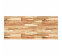 Dessus de bureau en bois d'acacia - vidaXL - 120x60x4 cm - Finition à l'huile - Marron foncé - Rectangulaire