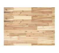 Dessus de bureau en bois d'acacia - vidaXL - 80x60x2 cm - Naturel - Bois d'acacia massif - Surface non traitée