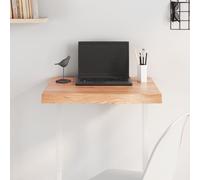 Dessus de bureau marron foncé 100x60x2 cm bois chêne traité vidaXL