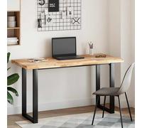 Dessus de Bureau non Traité Plan de Travail Cuisine Bois d'Acacia Massif vidaXL