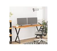 vidaXL – Plateau de table rectangulaire 160 x 50 x 2,5 cm Bois massif acacia