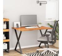 Vidaxl Dessus De Bureau 110x80x2,5 Cm Rectangulaire Bois Massif Acacia Multicolore
