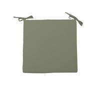 Soleil d'ocre, Dessus de Chaise Alix, Polyester, Kaki, 40x40x3 cm