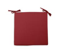Dessus de chaise 40x40 cm ALIX rouge, par Soleil d'ocre