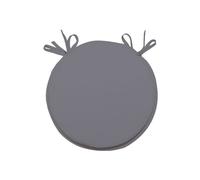 Soleil d'ocre, Alix Dessus de Chaise Bistrot, Polyester, Gris, 40 cm