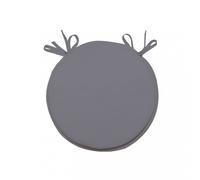 Soleil d'ocre, Alix Dessus de Chaise Bistrot, Polyester, Gris, 40 cm