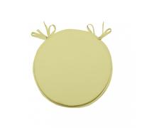 Soleil d'ocre, Alix Dessus de Chaise Bistrot, Polyester, Vert Citron, 40 cm