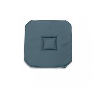 Soleil d'ocre, Alix Dessus de Chaise Gobelin, Polyester, Bleu Celadon 40x40x3 cm