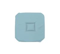 Soleil d'ocre, Dessus de Chaise Gobelin 40X40X3 cm Alix Bleu Glacier