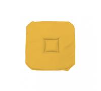 Soleil d'ocre, Alix Dessus de Chaise Gobelin, Polyester, Jaune radieux 40x40x3 cm
