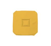 Soleil d'ocre, Alix Dessus de Chaise Gobelin, Polyester, Jaune radieux 40x40x3 cm