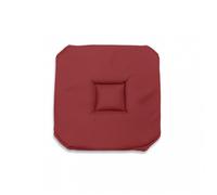 Dessus de chaise gobelin 40x40X3 cm ALIX rouge, par Soleil d'ocre