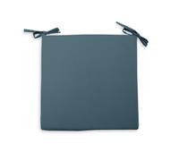 Soleil d'ocre, Alix Dessus de Chaise Imperméabilisé Outdoor Polyester Bleu Celadon 40x40x5 cm