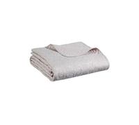 Dessus de lit + 2 taies d'oreiller coloris Beige en polyester - Longueur 260 x Profondeur 240 x Hauteur 0,50 cm