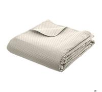 Dessus de lit Dolce beige lin 260x240cm - Atmosphera createur d'interieur