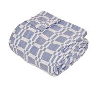 Dessus de lit Nuvia bleu indigo 260x240cm - Atmosphera createur d'interieur