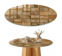 Dessus de Meuble 50 cm | Rond | Décoré | Épaisseur 4 mm