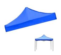 Dessus de Remplacement d'auvent, Couverture de Tente de Jambe, Couverture supérieure d'auvent en Tissu Oxford, Pare-Soleil extérieur carré Bleu pour Jardin extérieur Patio Camping