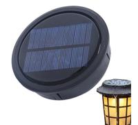 Dessus De Remplacement De Lumière Solaire - Décoration De Jardin LED Étanche, Éclairage Chaud Pour Allée De Cour Extérieure | Paysage De Parc D'allée De Plate-forme De Clôture De Patio De Pelouse, Cou