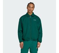 Dessus de survêtement tissé brossé Collegiate Green S