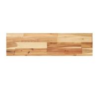 Dessus de Table 100 x 20 x 4 cm Acacia Massif Rectangulaire | Bois d'acacia non traité, surface lisse, entretien facile, usage maison et commercial, pièce unique, variations de grain