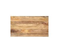 Dessus de table 100x50x2,5cm rectangulaire bois massif manguier
