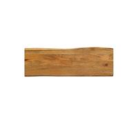 Dessus de table 120x40x2,5 cm bord vivant bois massif manguier