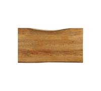 Dessus de table 120x60x3,8 cm bord vivant bois massif manguier